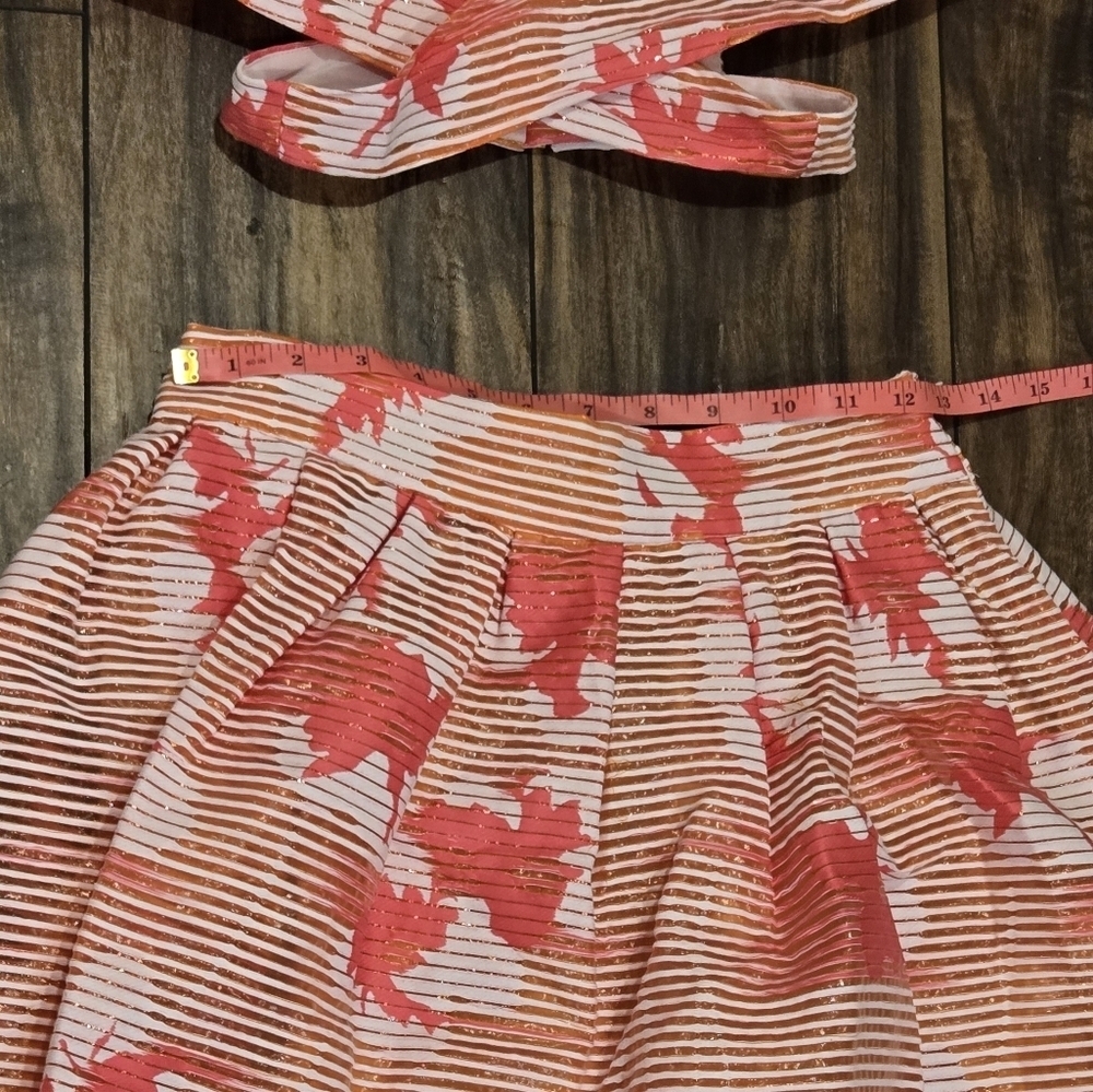 Ramy Brook Jana Floral Two-Piece sz 2 - Picture 4 of 12